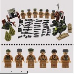 funtoys24 Mini World War II Series Army Figures Brothers Team Marine Corps with Battlefield Weapons Accessories 100% Compatible Building Blocks Toys Set  B07D6C8XGP